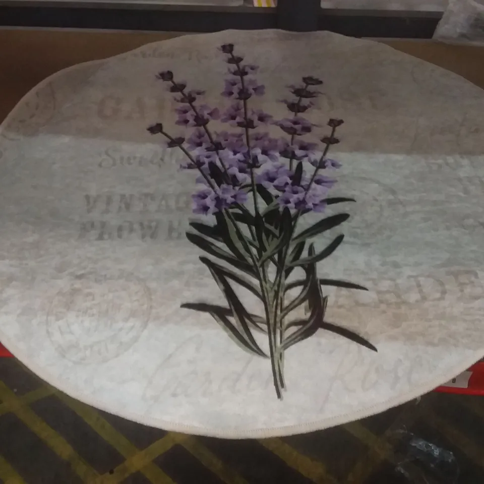 LAVENDER DJT BATHMAT 