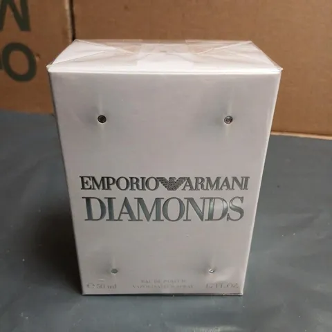BOXED AND SEALED EMPORIO ARMANI DIAMONDS EAU DE PARFUM 50ML