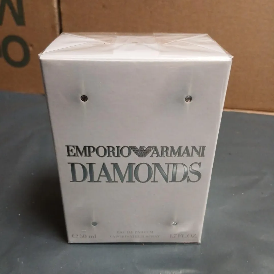 BOXED AND SEALED EMPORIO ARMANI DIAMONDS EAU DE PARFUM 50ML