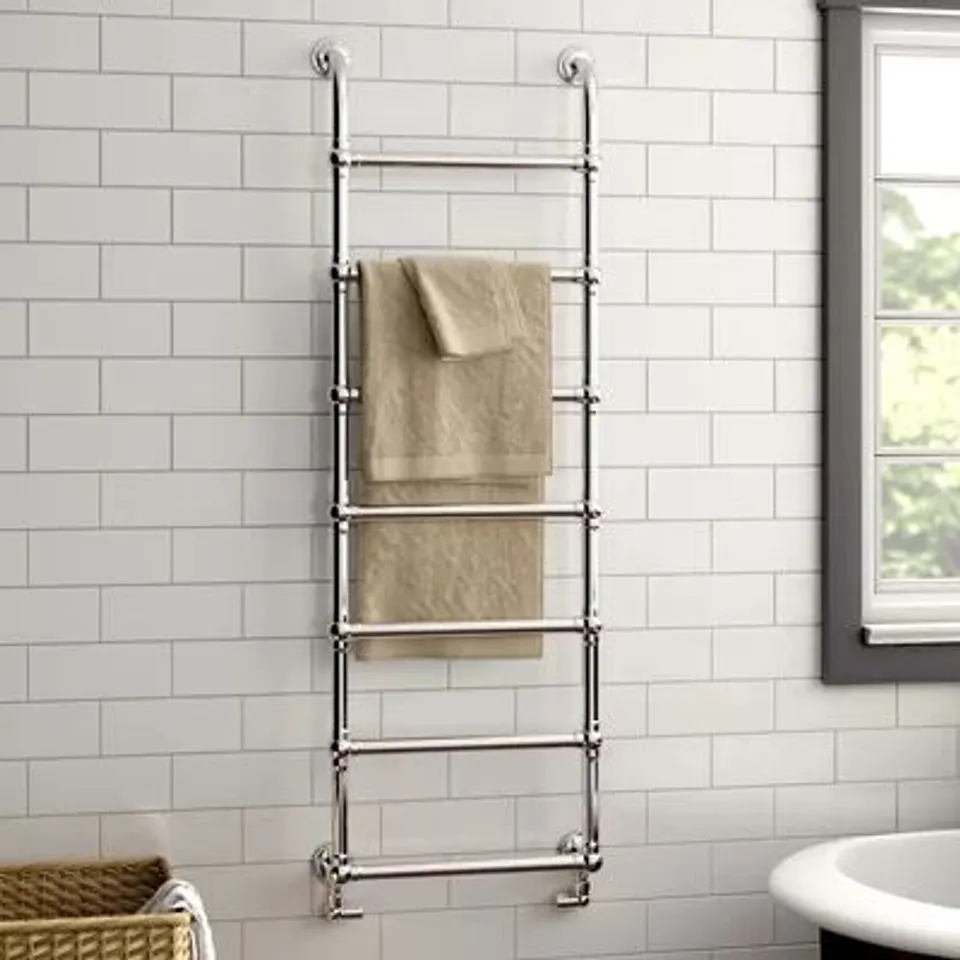 BOXED UPTON VICTORIAN TOWEL RAIL HEATED TOWEL RAILS