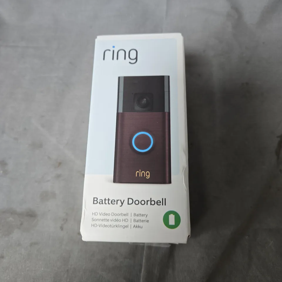 RING BATTERY VIDEO DOORBELL