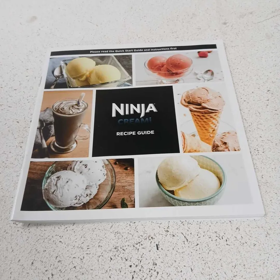 NINJA CREAMI BOXED WITH RECIPE GUIDE