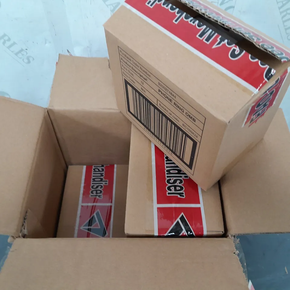 LOT OF 48 BRAND NEW BOXED 2IN1 PHONE RING AND STANDS - OMBRE