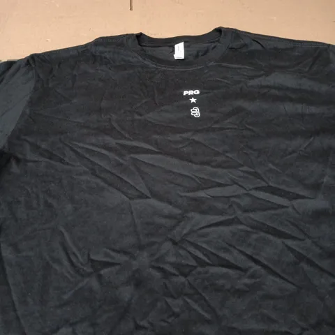 BELLA+CANVAS BLACK T-SHIRT 7.5 OZ HEAVYWEIGHT – SIZE L