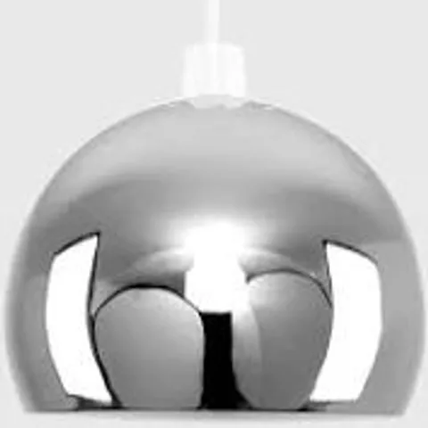 BOXED 14.7CM H METAL BOWL PENDANT SHADE (SCREW ON) (1 BOX)