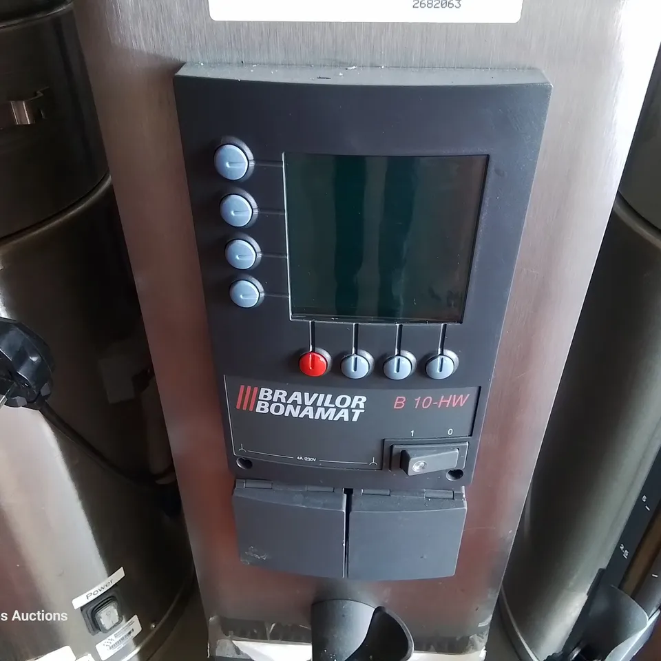 BRAVILOR BONAMAT B10 HOT WATER BOILER & URNS