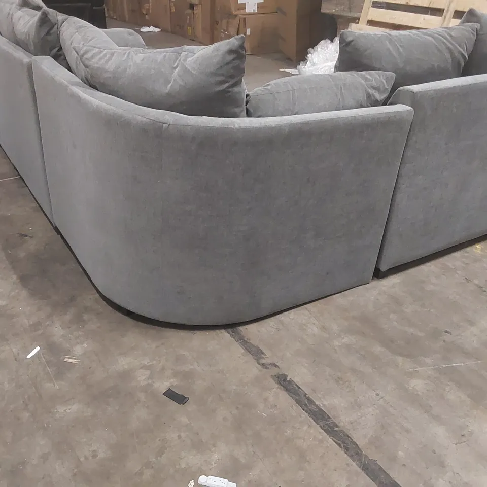 QUALITY DESIGNER CHASSIDY CORNER SOFA BED WITH STORAGE