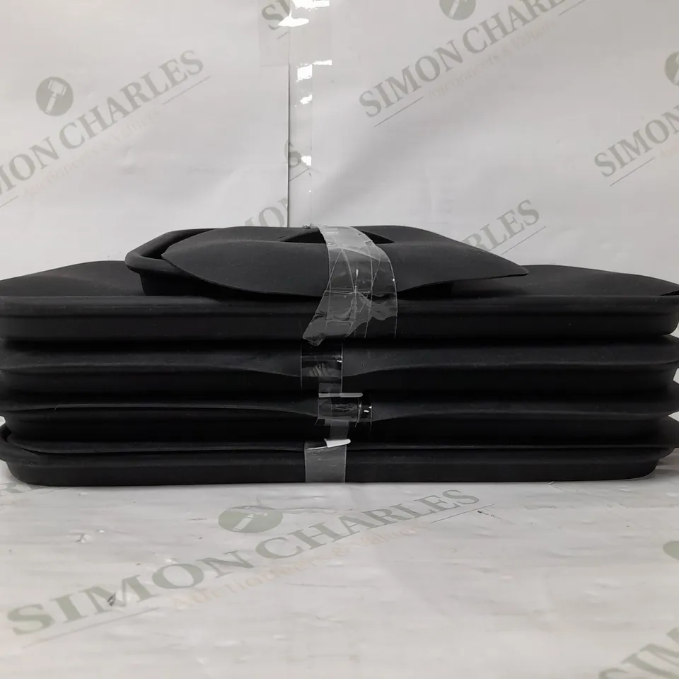 BLACK SILICON 5X FOOD CONTAINERS 