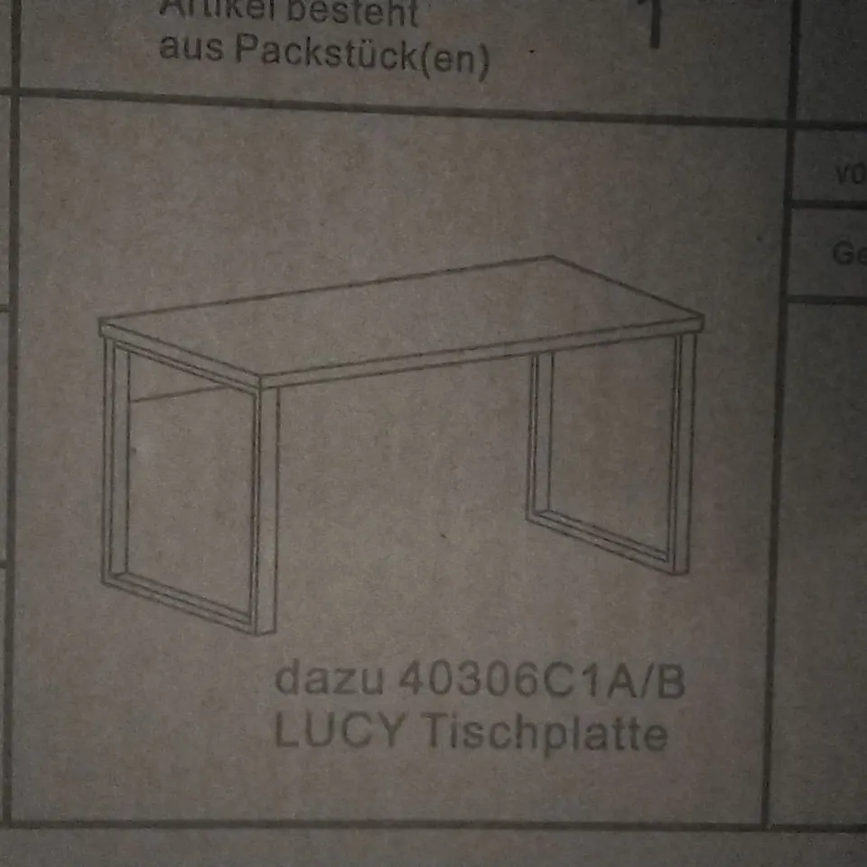 BOXED LUCY WRITING DESK