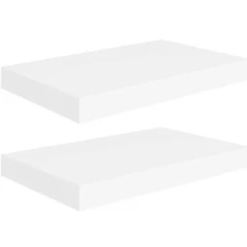 BOXED ARSON 2 PIECE FLOATING SHELF (SET OF 2) - BLACK (1 BOX)