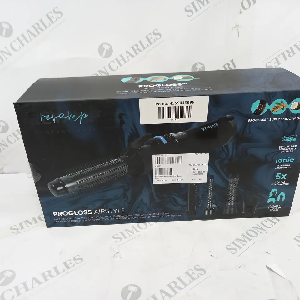 BOXED REVAMP PROGLOSS AIRSTYLE 
