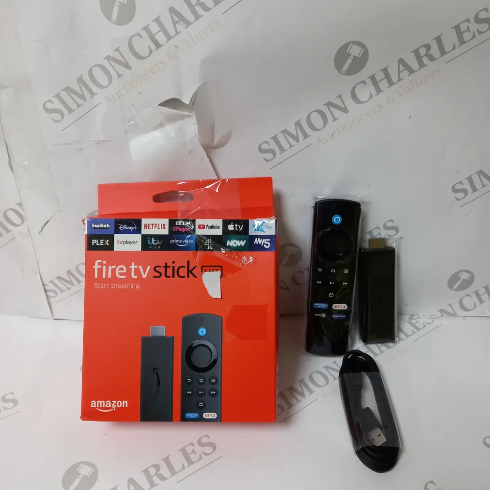 BOXED AMAZON FIRE TV STICK LITE