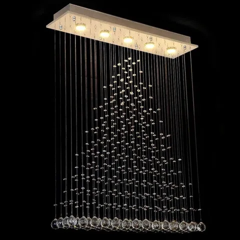 BOXED SCOTT 5-LIGHT CRYSTAL CHANDELIER (1 BOX)