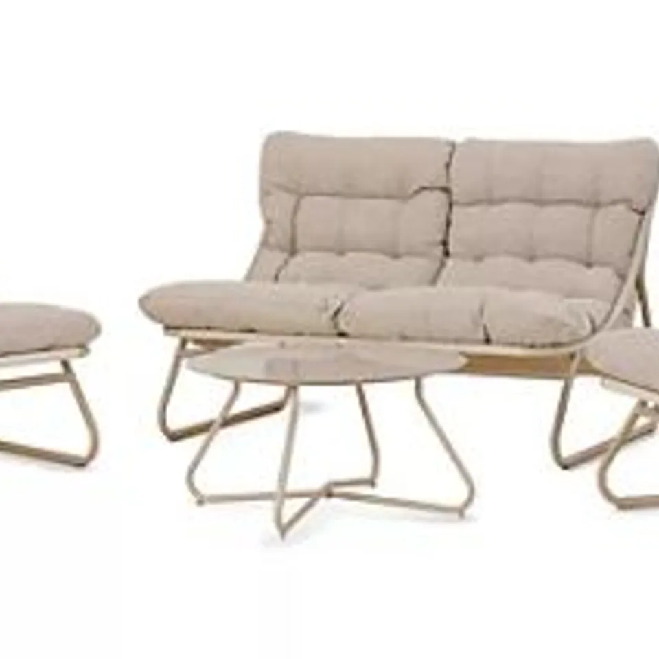 BOXED MY GARDEN STORIES PADDED CONVERSATION SET TERRACOTA
