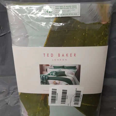 TED BAKER GARDENIA 100% COTTON SATEEN DUVET COVER SET