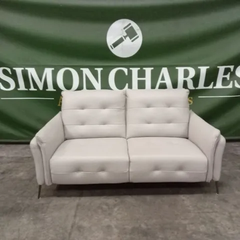 QUALITY DESIGNER ITALIAN MADE BOLZANO 2 SEATER LEATHER LOVESEAT