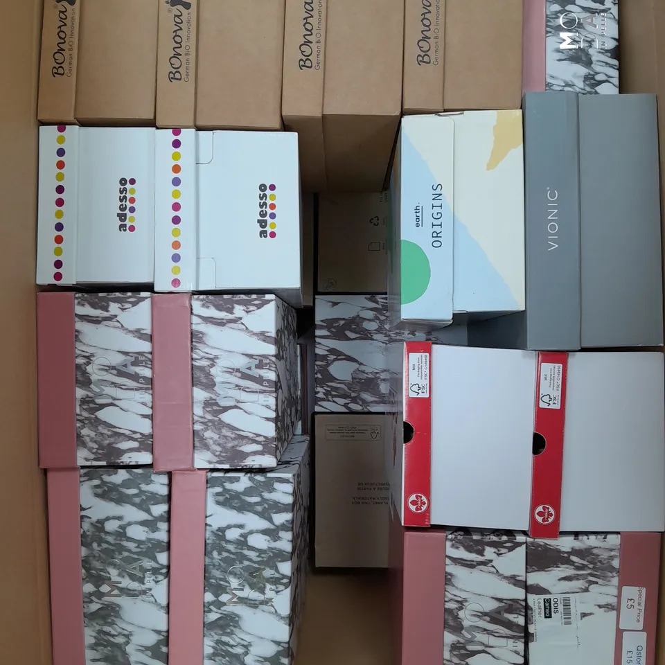 APPROXIMATELY 15 ASSORTED FOOTWEAR PRODUCTS IN VARIOUS STYLES & SIZES 