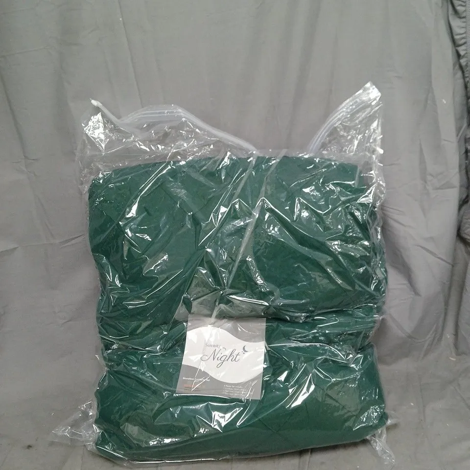 SERENITY NIGHT MICROFIBRE COMFORTER SET – 4-PIECE,