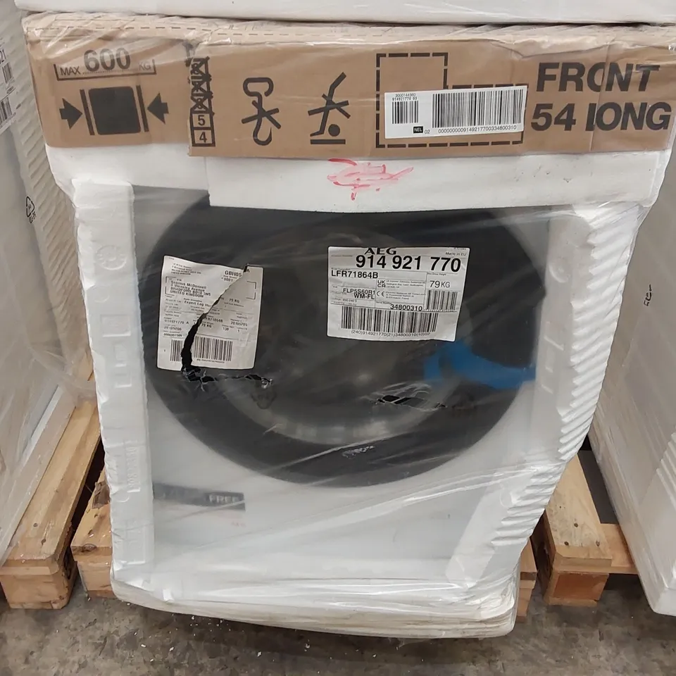 AEG 7000 SERIES PRO STEAM 8Kg WASHING MACHINE WHITE Model LFR71864B RRP £709