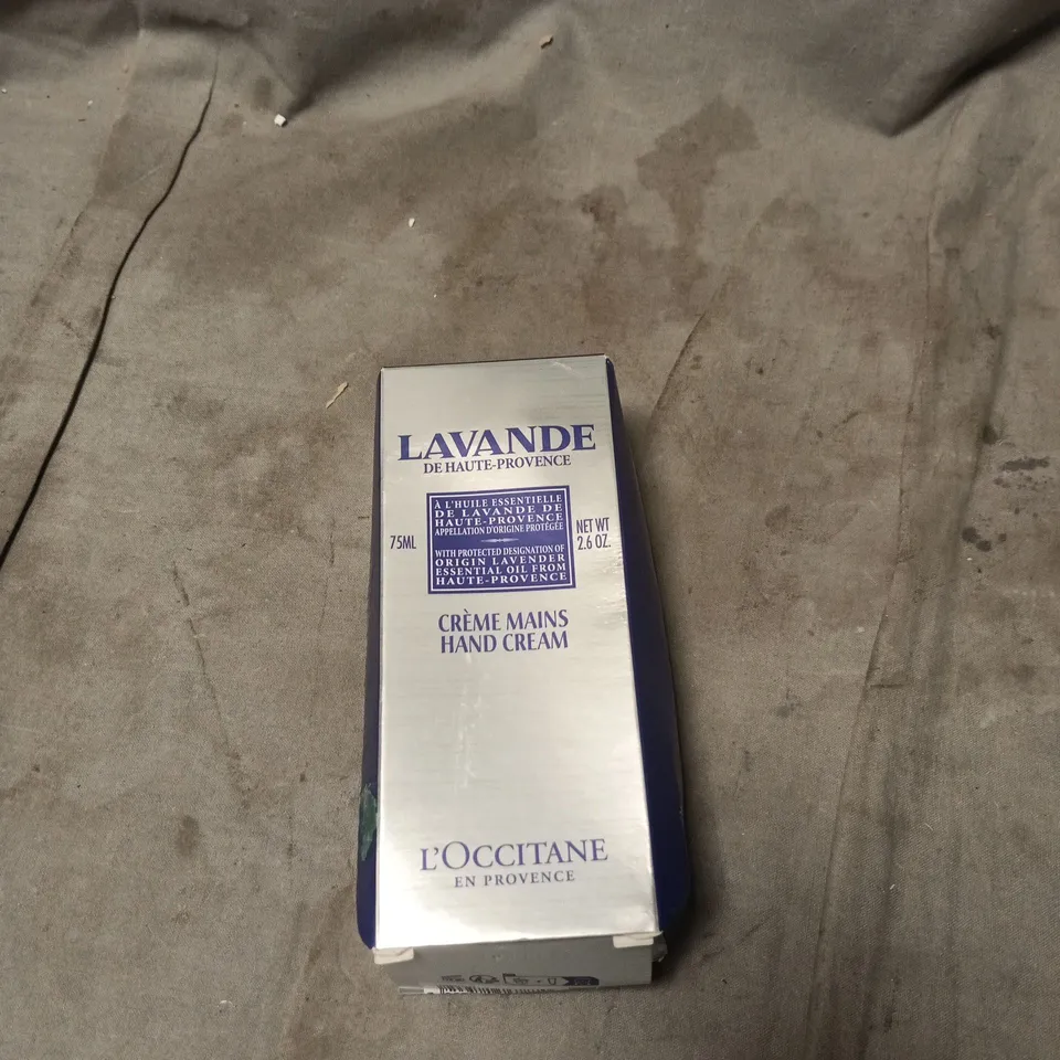 L'OCCITANE LAVANDE HAND CREAM 75ML – BOXED