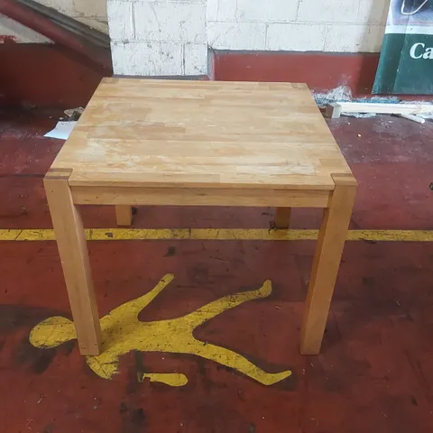 SOLID WOOD RESTAURANT DINING TABLE