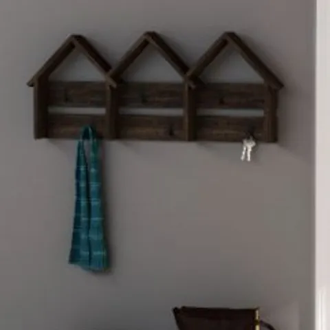 BRAND NEW BOXED VILLAGE COAT RACK - DARK WENGE