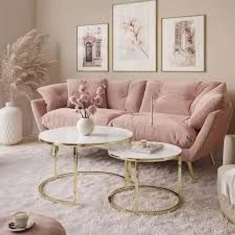 BOXED DELILAH FRAME 2 PIECE COFFEE TABLE