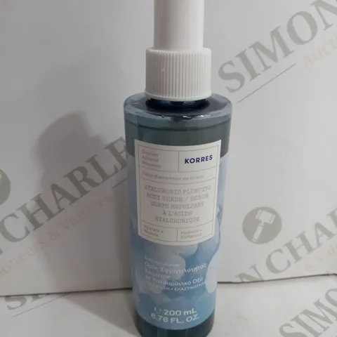 KORRES PLUMPING BODY SERUM 200ML