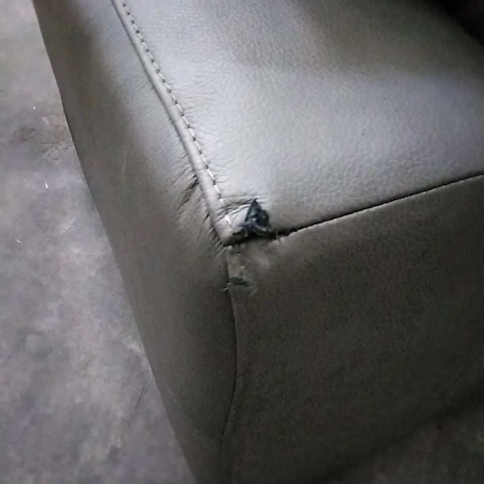 QUALITY DESIGNER FAUX LEATHER 2 SEATER SOFA