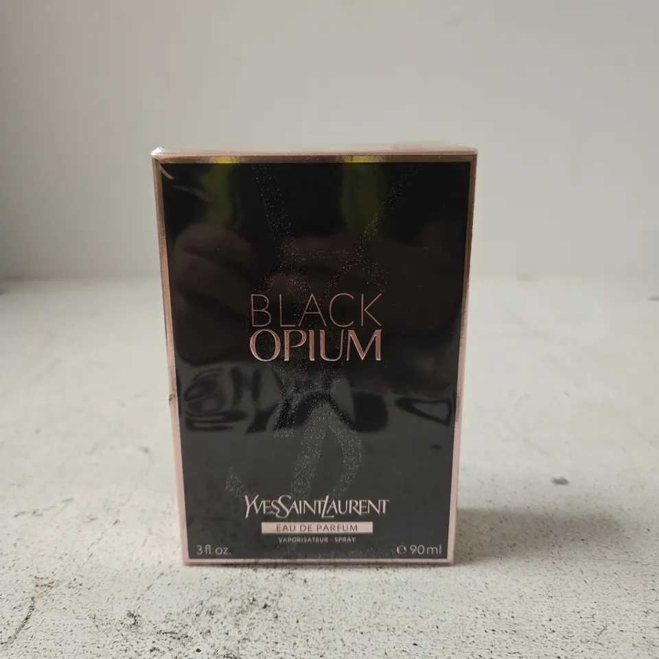 YVES SAINT LAURENT BLACK OPIUM EAU DE PARFUM 90 ML – BOXED