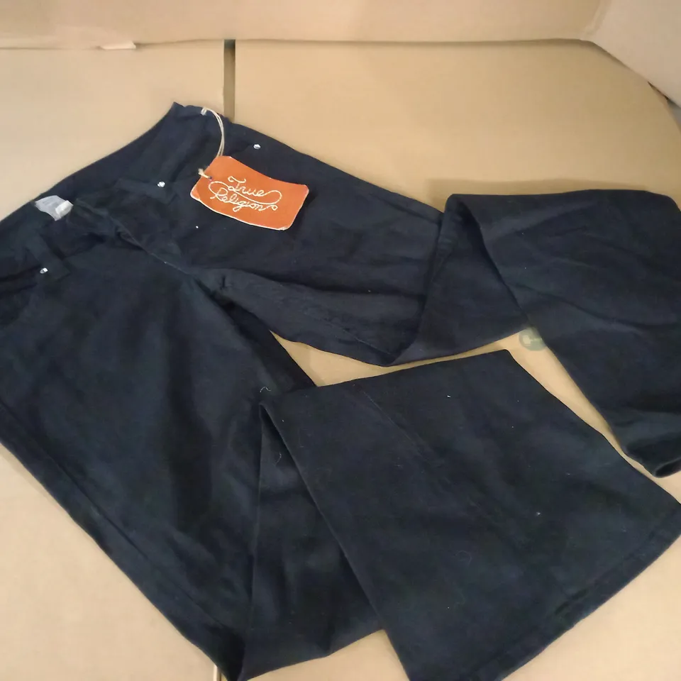 BRAND NEW TRUE RELIGION DISCO JOEY BLACK JEANS - 32