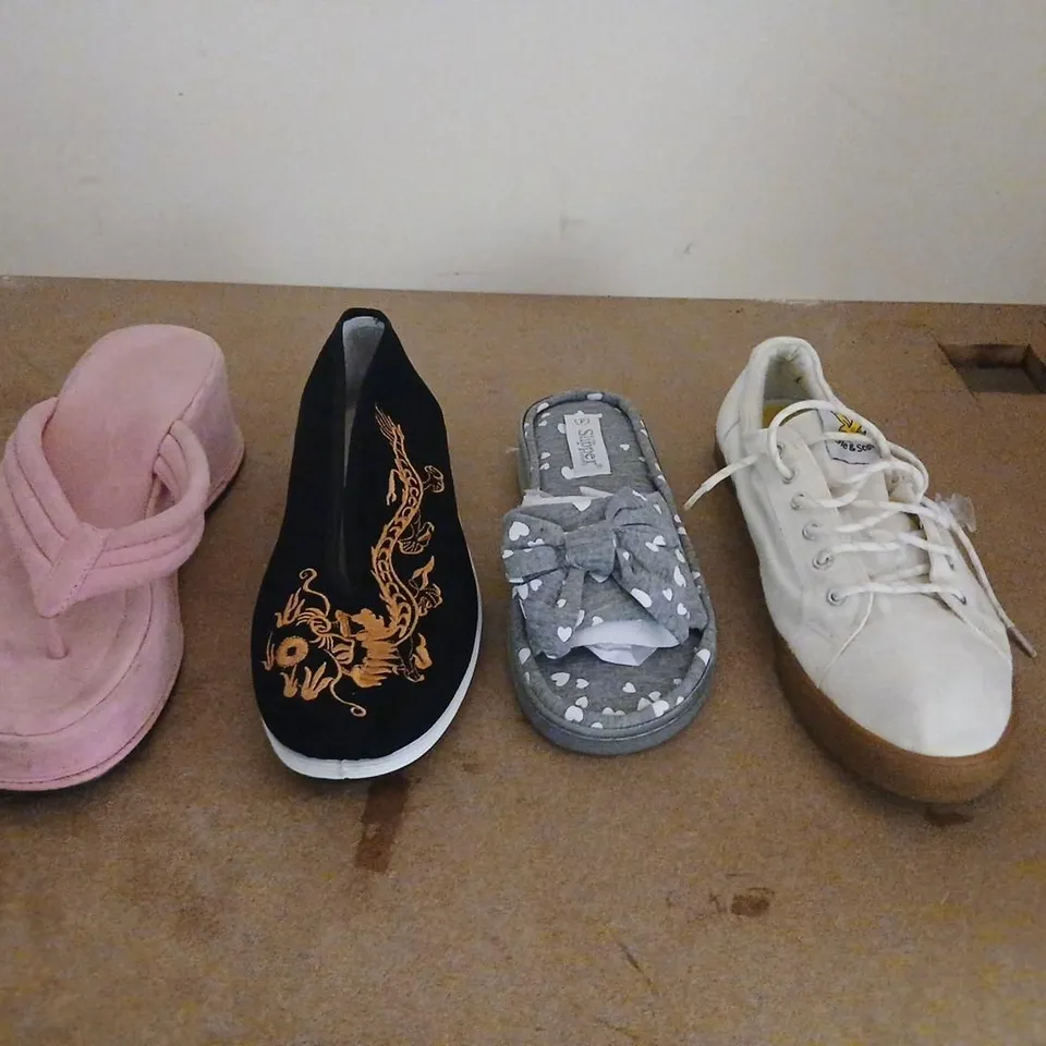 APPROXIMATELY 20 PAIRS OF ASSORTED FOOTWEAR