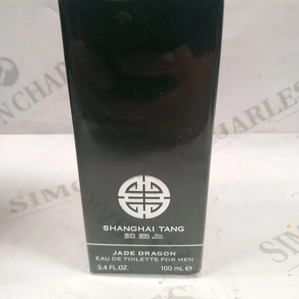 BOXED AND SEALED SHANGHAI TANG JADE DRAGON EAU DE TOILETTE FOR MEN 100ML 