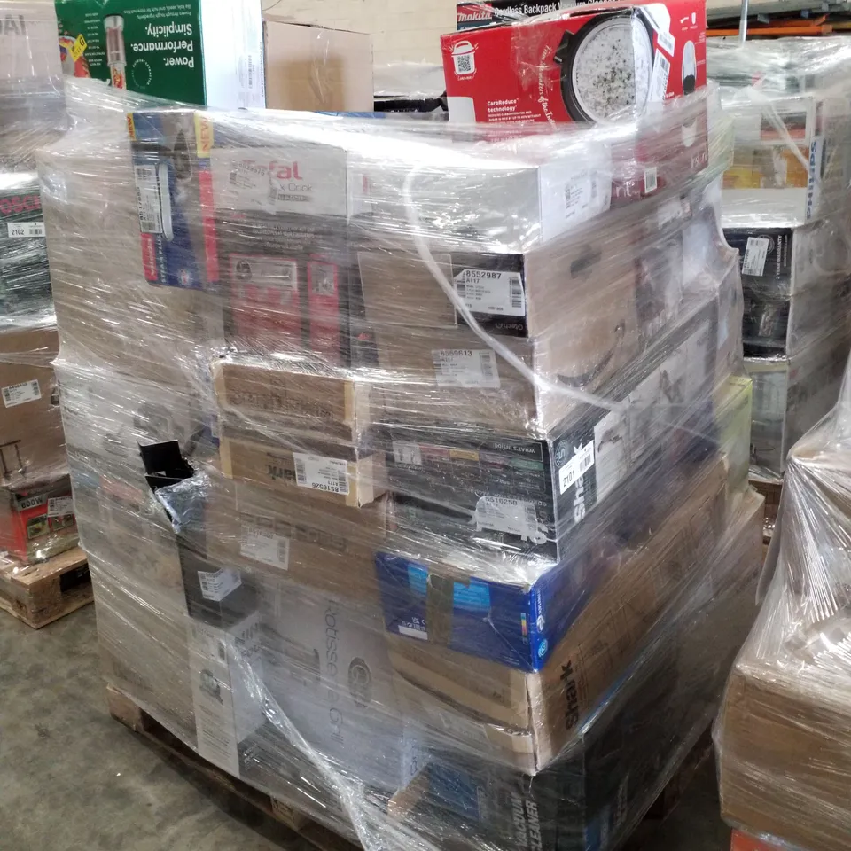 PALLET OF APPROXIMATELY 42 UNPROCESSED RAW RETURN HOUSEHOLD AND ELECTRICAL GOODS TO INCLUDE;