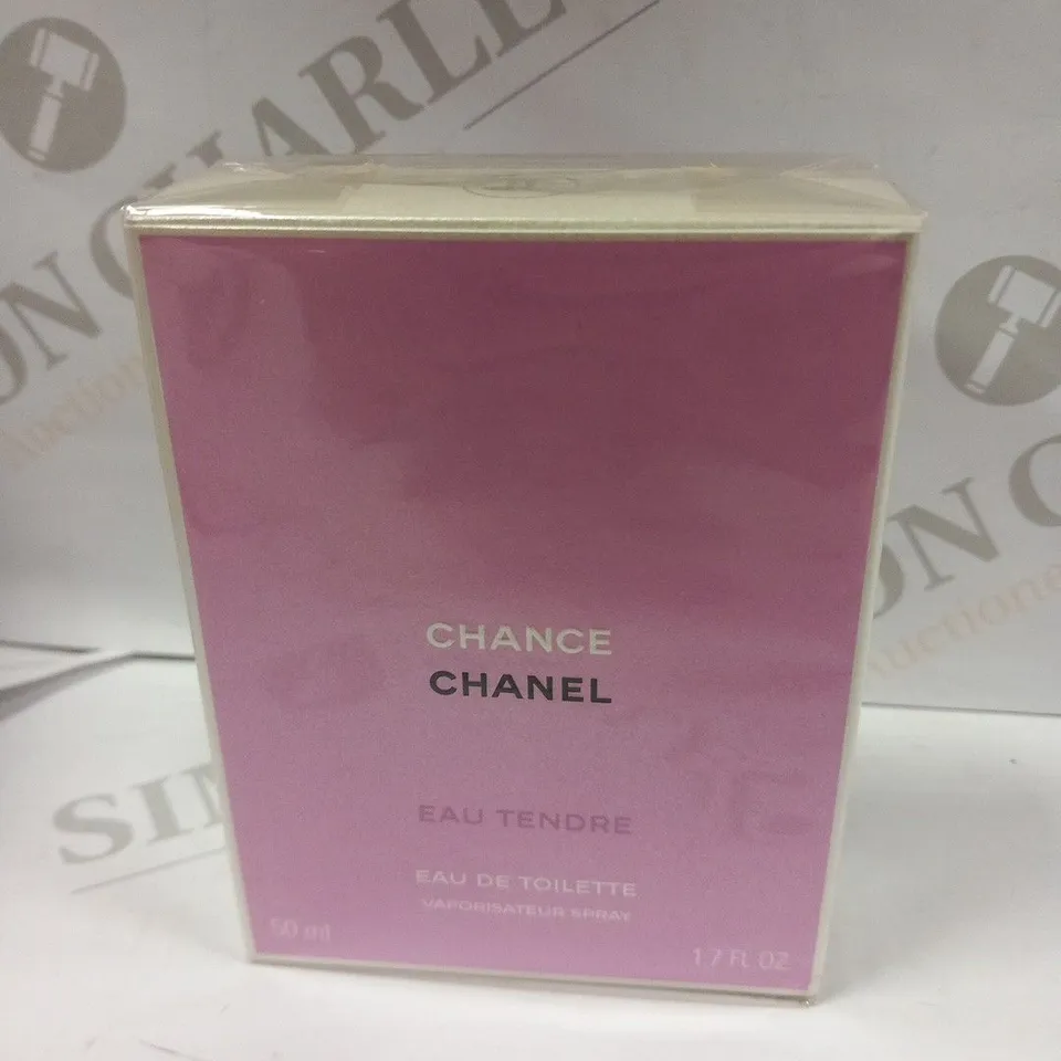 BOXED AND SEALED CHANEL CHANCE EAU TENDRE EAU DE TOILETTE 50ML