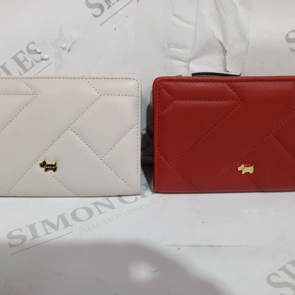 BOX OF APPROXIMATELY 10 ASSORTED WOMENS ACCESSORIES TO INCLUDE HAND BAGS, SMALL BAGS, PURSES ETC