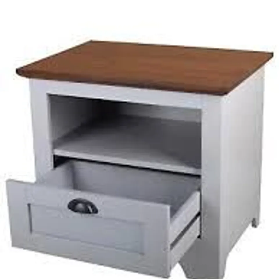 BOXED DEVON LAMP TABLE GREY - COLLECTION ONLY RRP £109