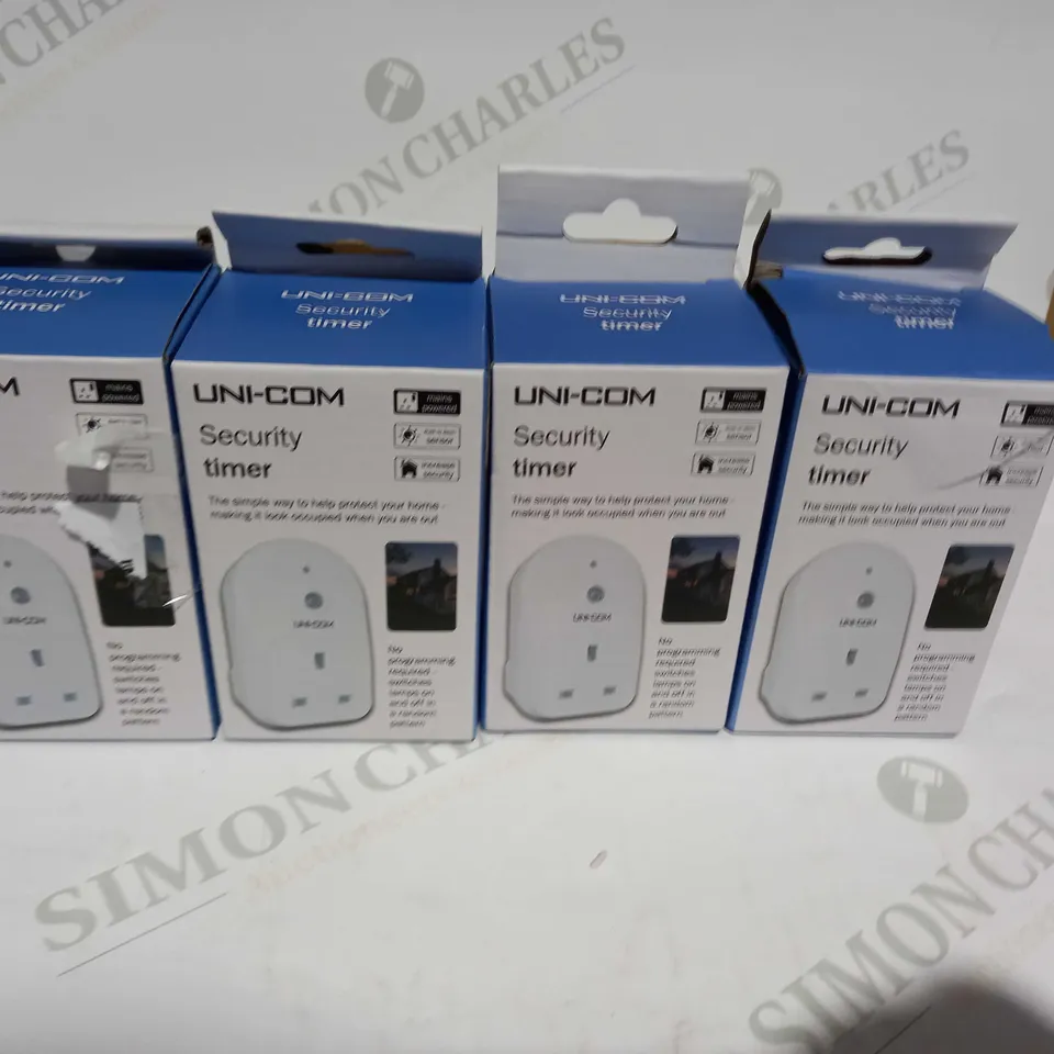 UNI-COM SET OF 4 SECURITY TIMERS