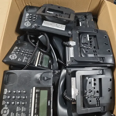 APPROXIMATELY 12 ASSORTED NEC IP PHONES