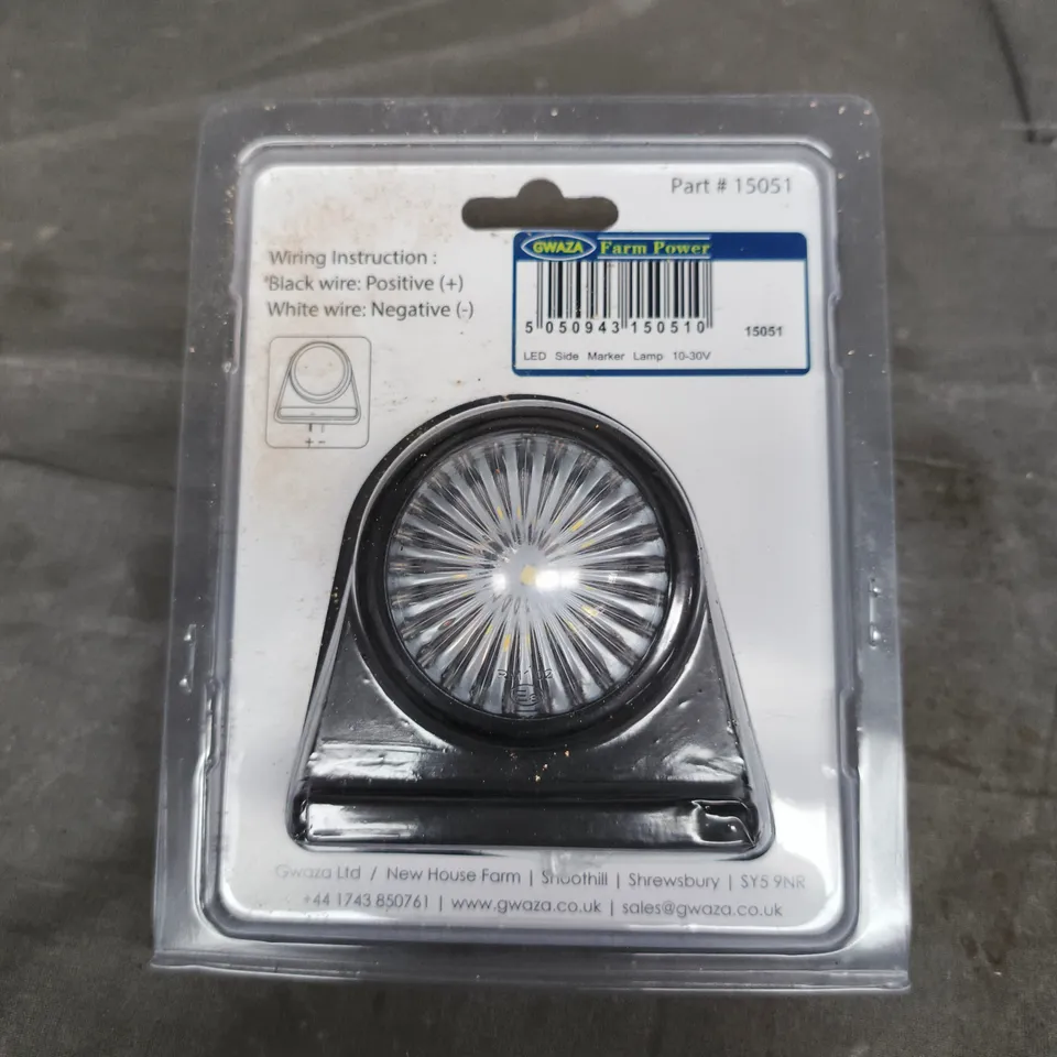 GWAZA RUBBER LED SIDE MARKER LAMP