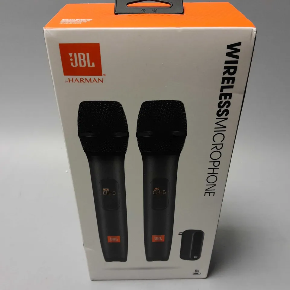 BOXED AND SEALED JBL WIRELESS MIRCOPHONE