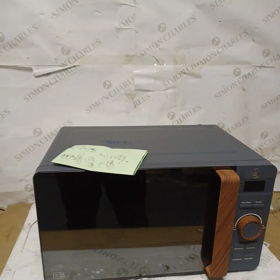 SWAN NORDIC DIGITAL MICROWAVE 800W SLATE GREY