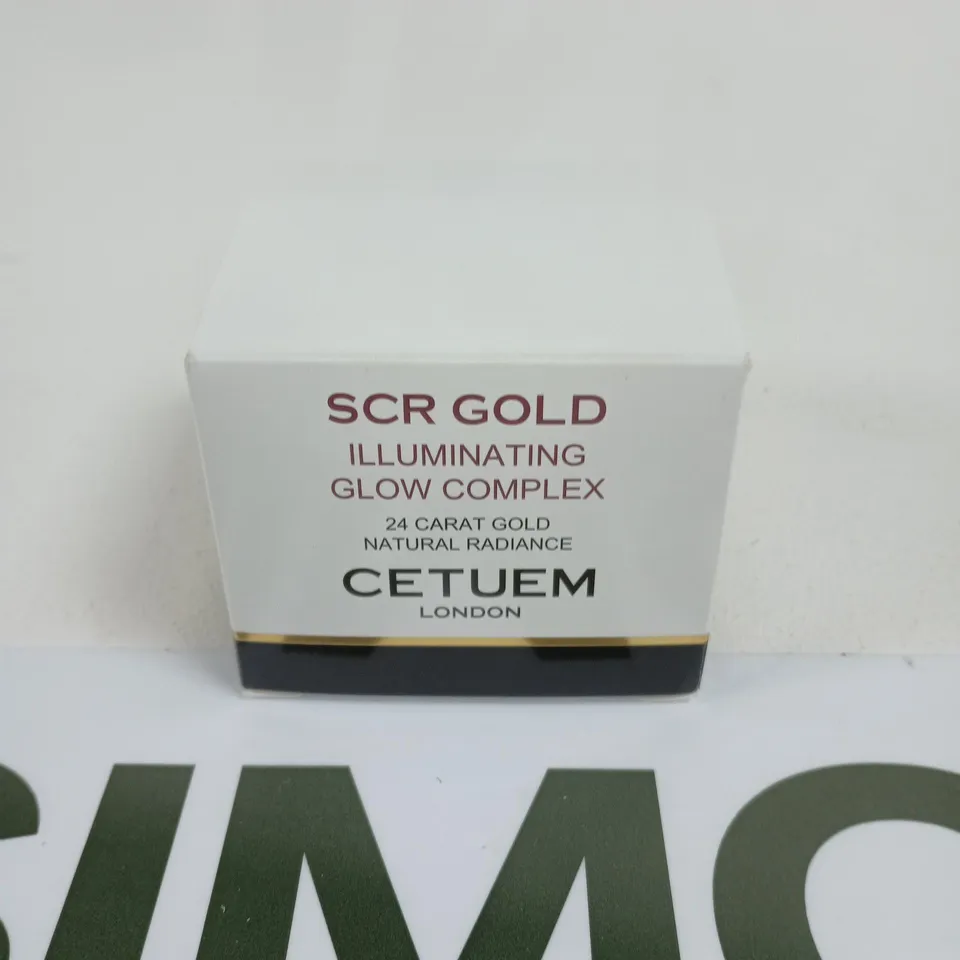 CETIUM LONDON SCR GOLD ILLUMINATING GLOW COMPLEX – 24 CARAT GOLD CREAM 50ML