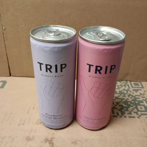 APPROXIMATELY 30 ASSORTED TRIP MINDFUL BLEND DRINKS