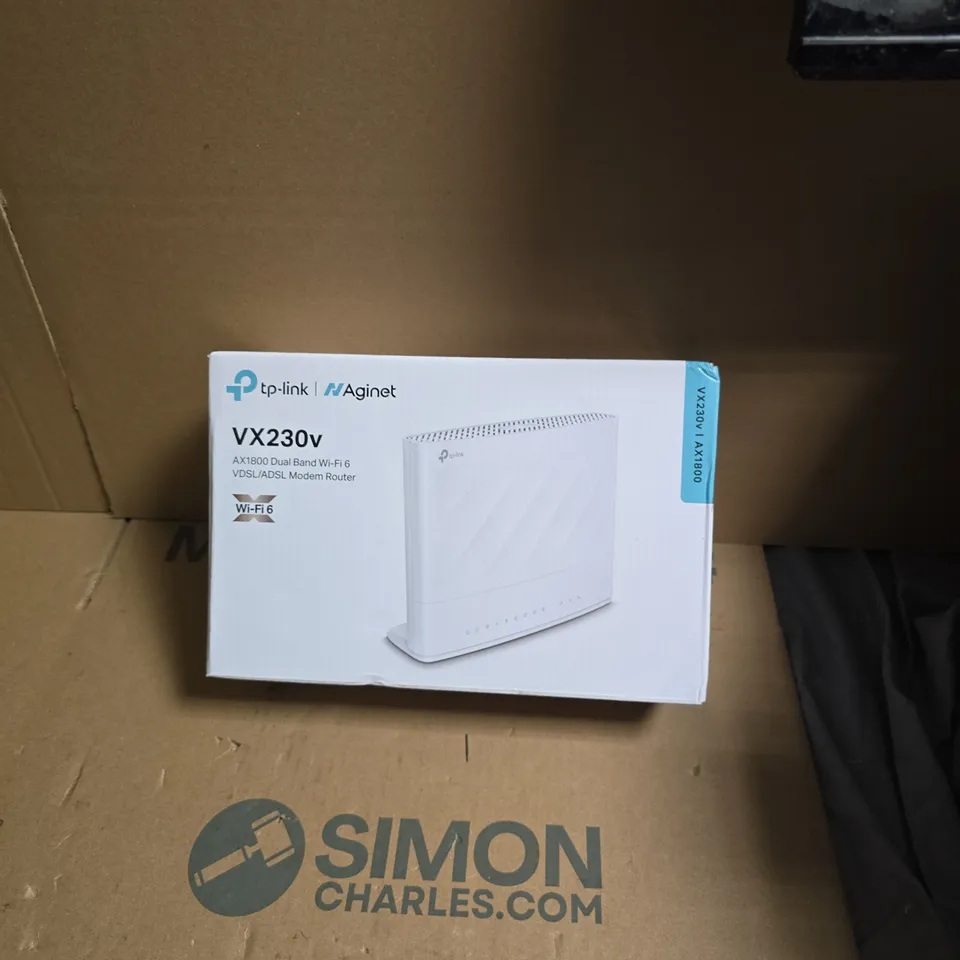 TP-LINK VX230V AX1800 DUAL-BAND WI-FI 6 VDSL/ADSL MODEM ROUTER – BOXED