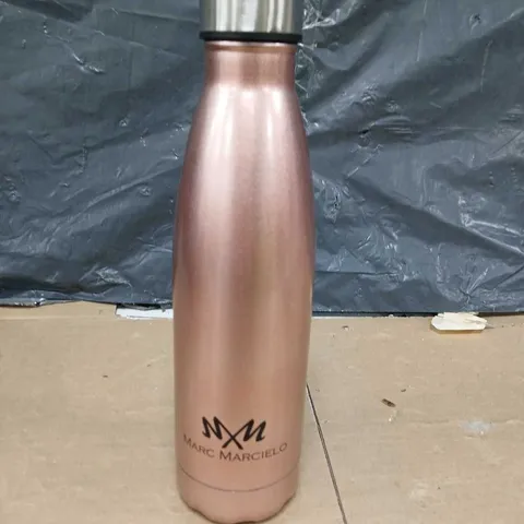 MARC MARCIELO STAINLESS STEEL WATER BOTTLE - HOT AND COLD - ROSE GOLD - 500ML