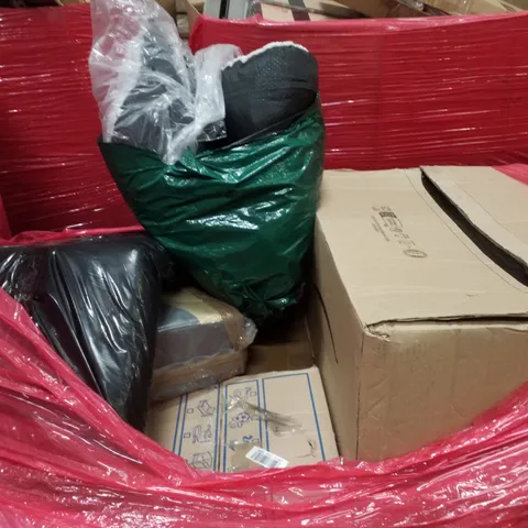 PALLET CONTAINING ASSORTED PRODUCTS INCLUDING PLAYPEN, MATTRESS & AIR FRYER
