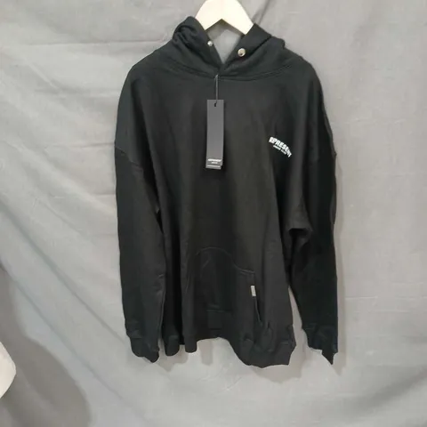 REPRESENT HOODIE – BLACK, OWNERS' CLUB GRAPHIC (VERIFY MODEL) SIZE XL