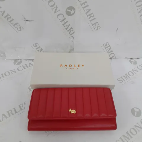 RADLEY LONDON PURSE IN CRIMSON RED