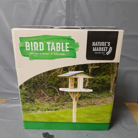 NATURE'S MARKET BIRD TABLE